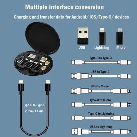 Multi Charging Travel Cable Kit
