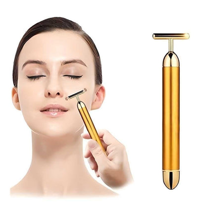 24K Gold Facial Massage Roller